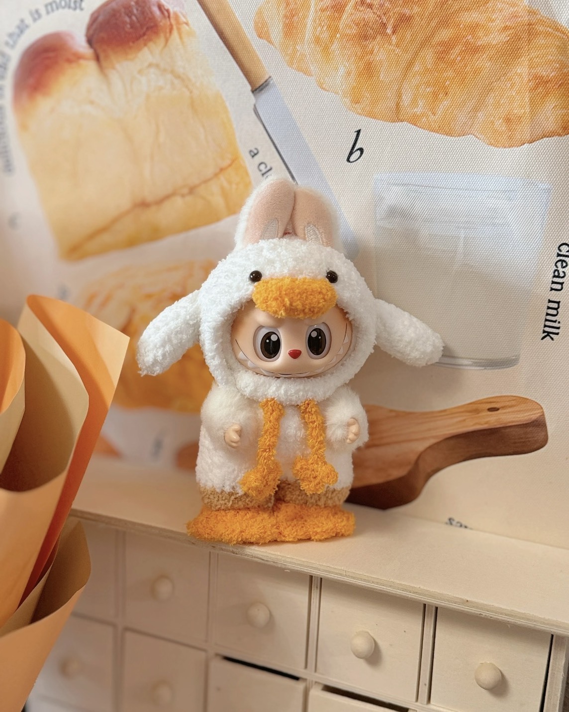 <官方正版授權>The Monsters LABUBU 森林童話 鴨子造型 吊飾 掛件