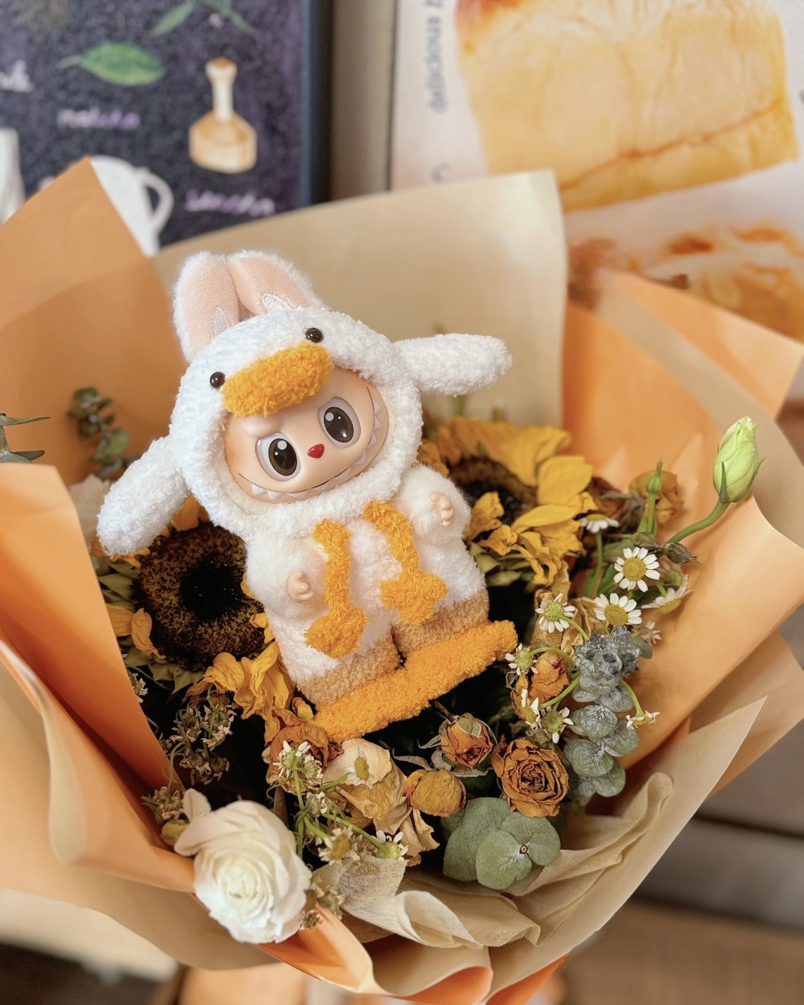 LABUBU THE MONSTERS 森林童話シリーズ アヒルver. 中国版 官方正版授權>The Monsters LABUBU 森林童話鴨子造型吊飾掛件