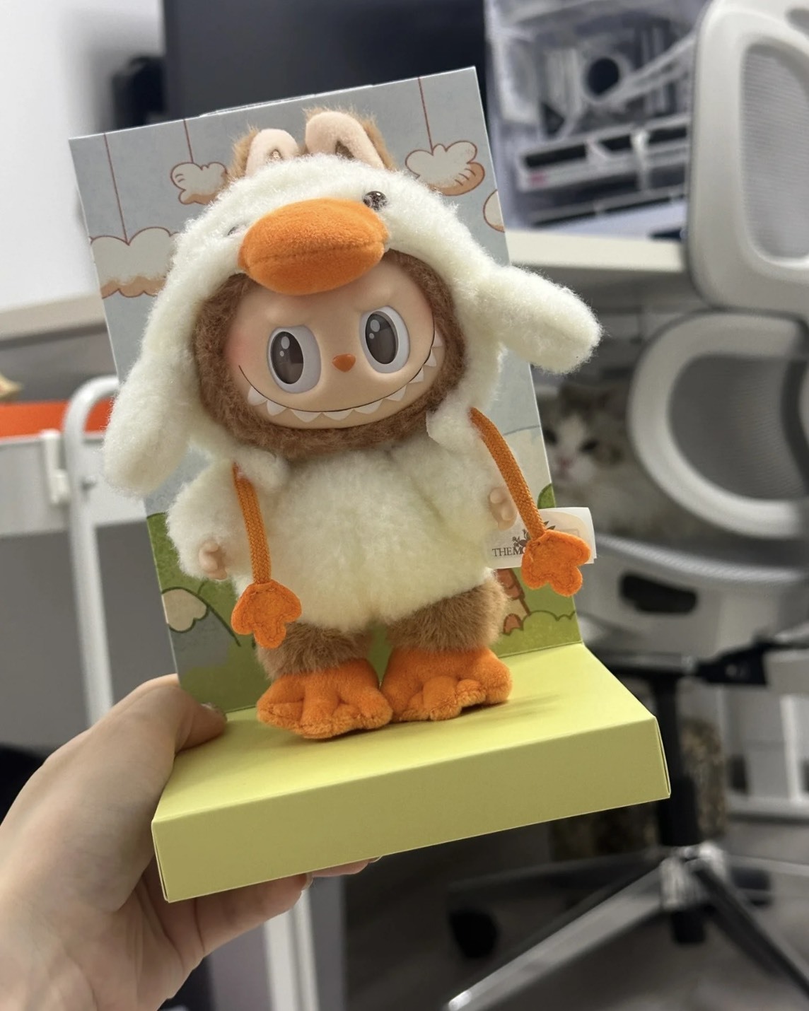 <官方正版授權>The Monsters LABUBU 森林童話 鴨子造型 吊飾 掛件