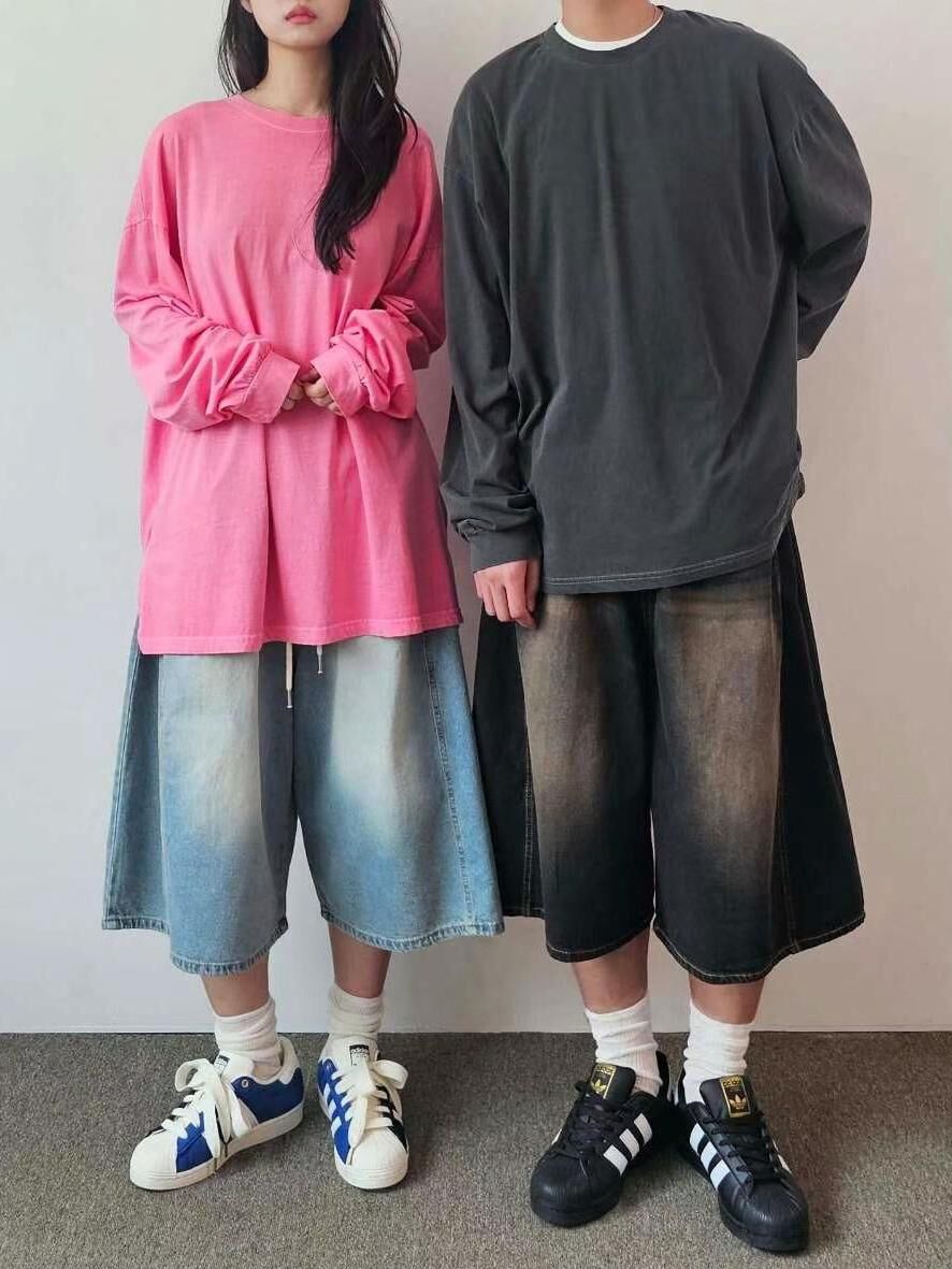 淨色長袖衫 F&c-082T