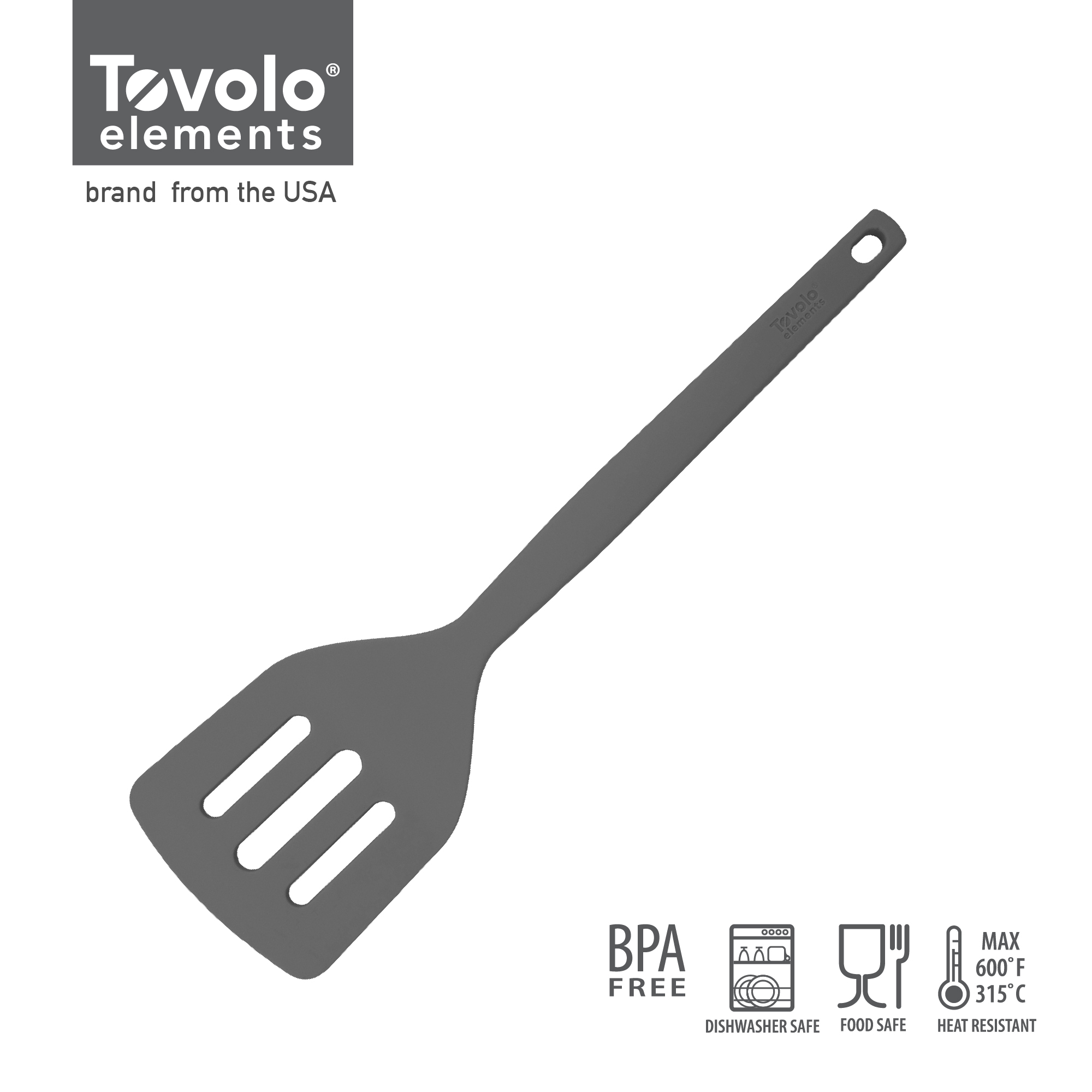TOVOLO 可掛式全矽膠鑊鏟