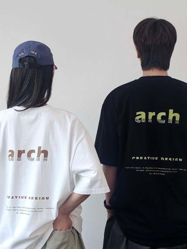 英文字短袖Tee F&c-088T