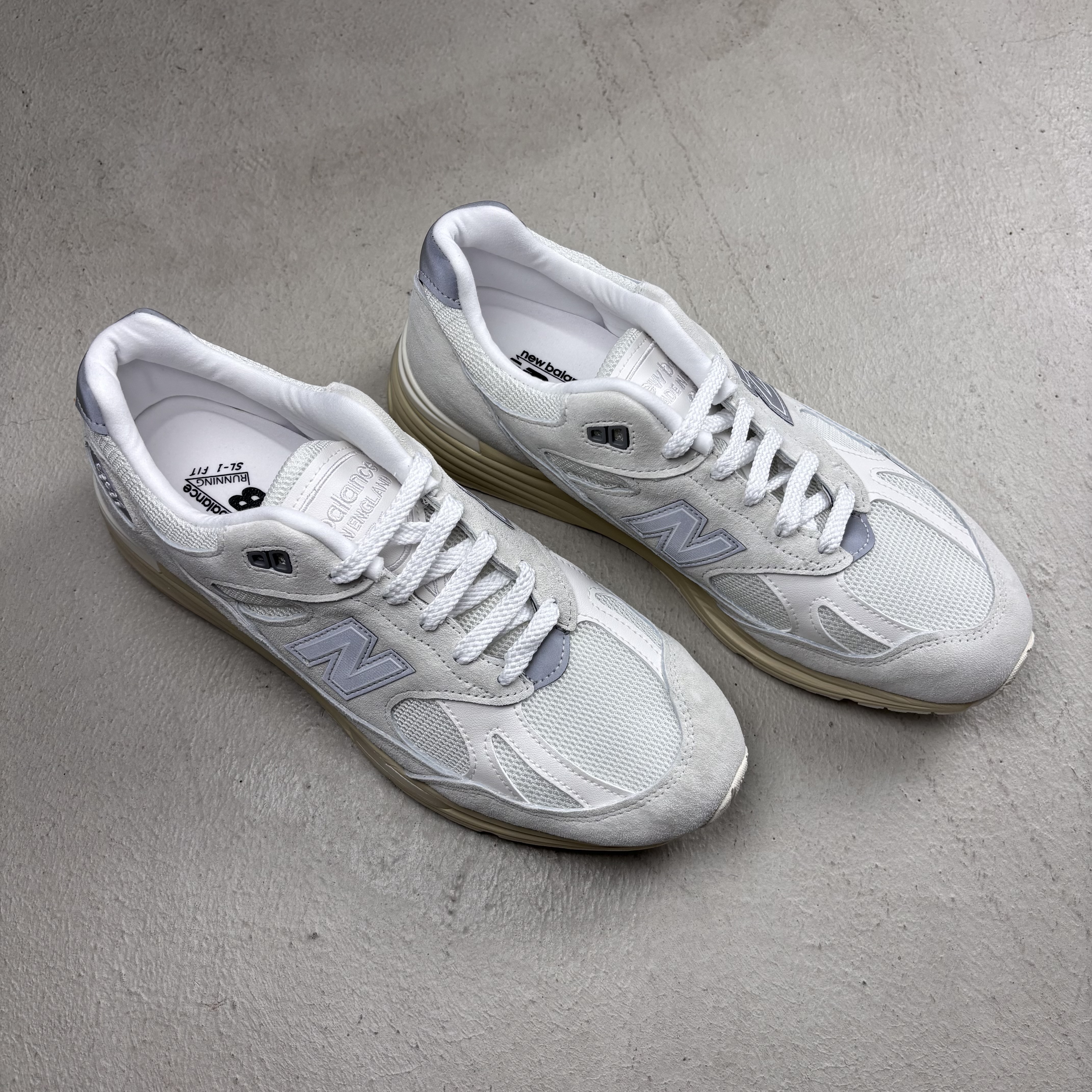 New Balance 英國製991運動鞋 灰白/海藍【U991OW2/U991VN2】