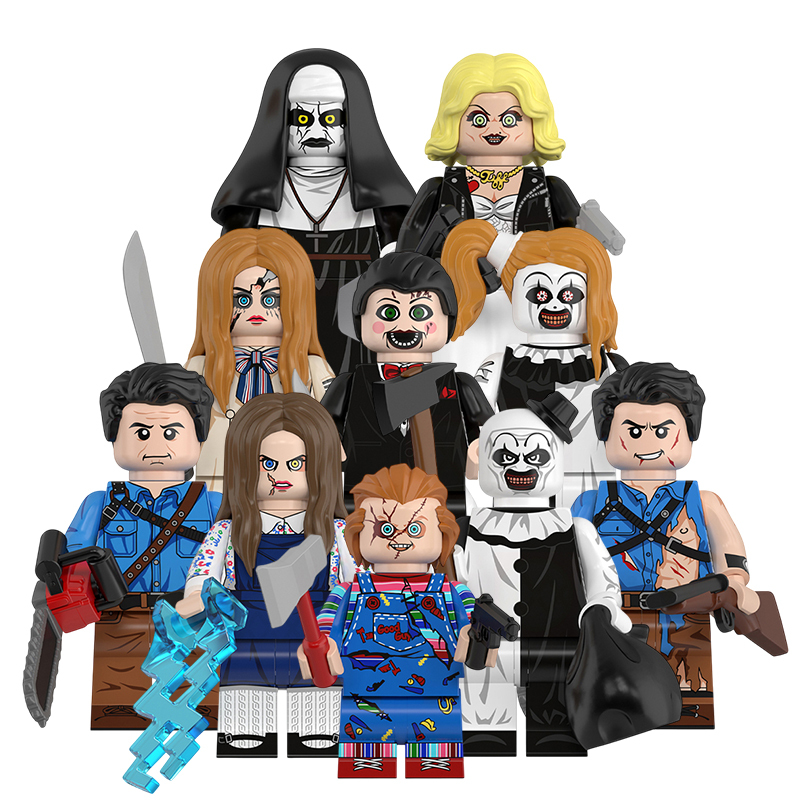 Halloween Horror Movie Custom Minifigures Set Fit Lego WM6205
