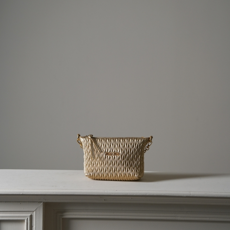 MiuMiu 金色飯盒包