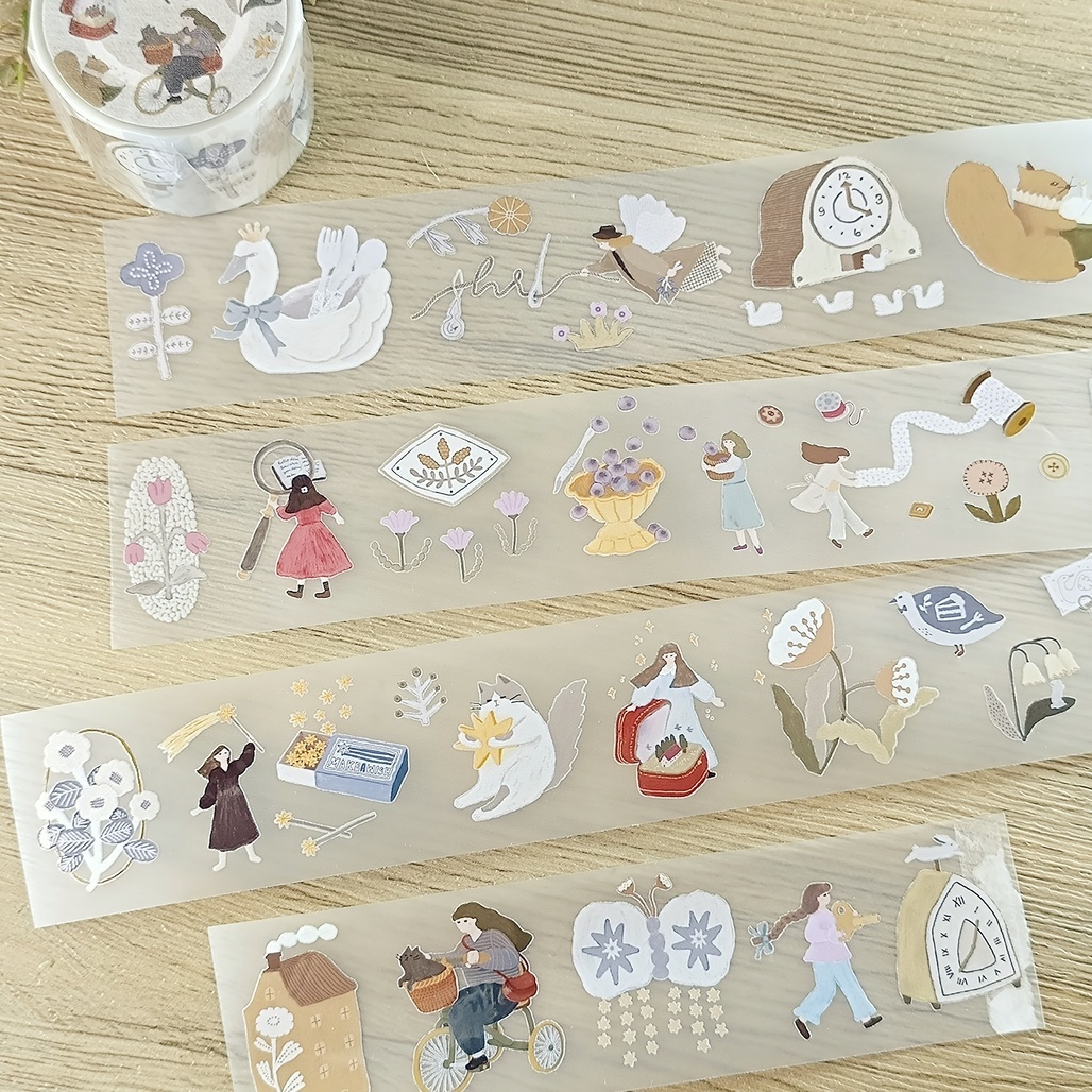 森空．PRECIOUS 4cm霧面PET膠帶 <整捲/分裝>