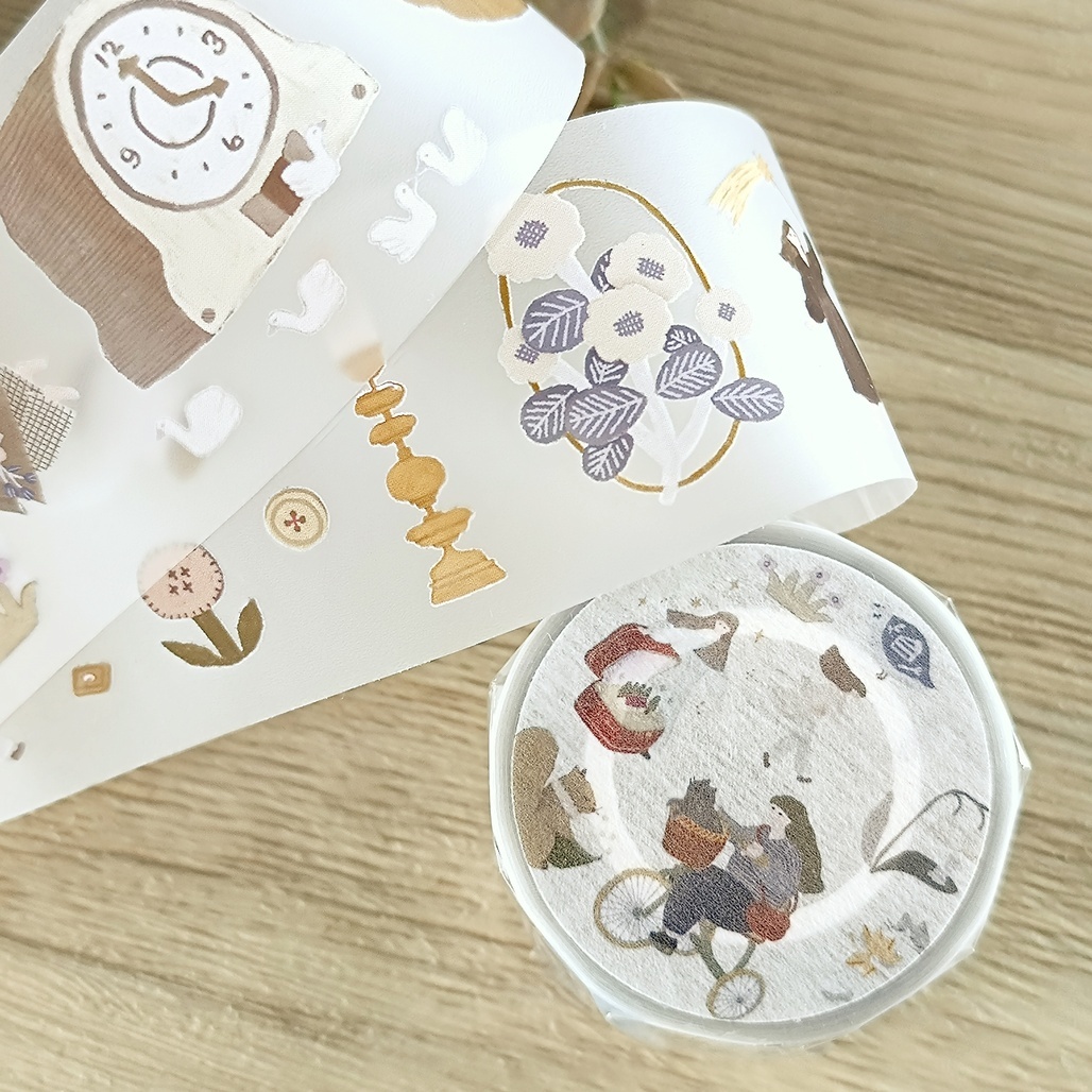 森空．PRECIOUS 4cm霧面PET膠帶 <整捲/分裝>