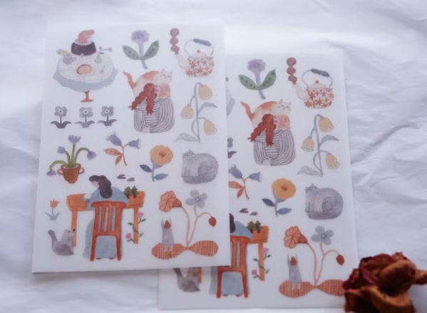 森空．孤色調 轉印貼紙