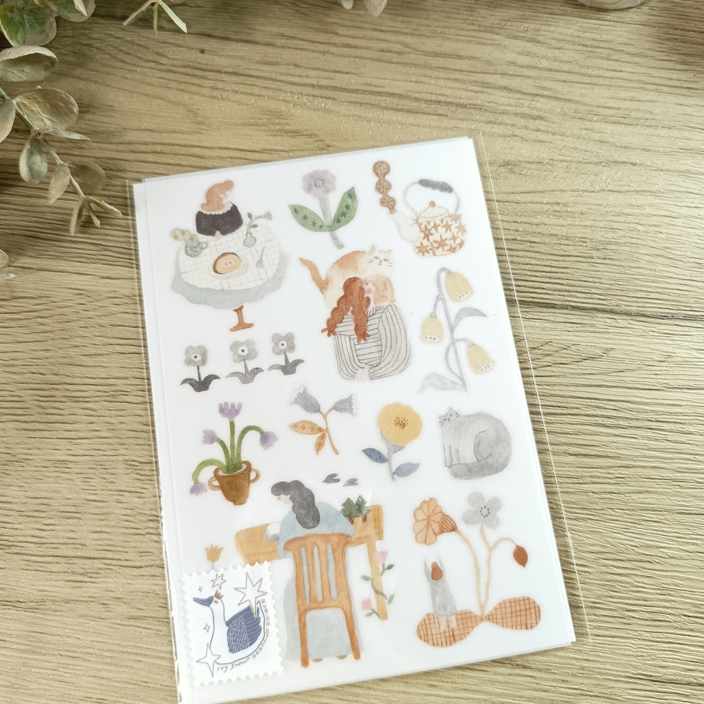 森空．孤色調 轉印貼紙