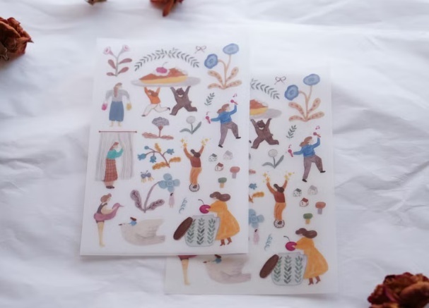 森空．a lovely day 轉印貼紙