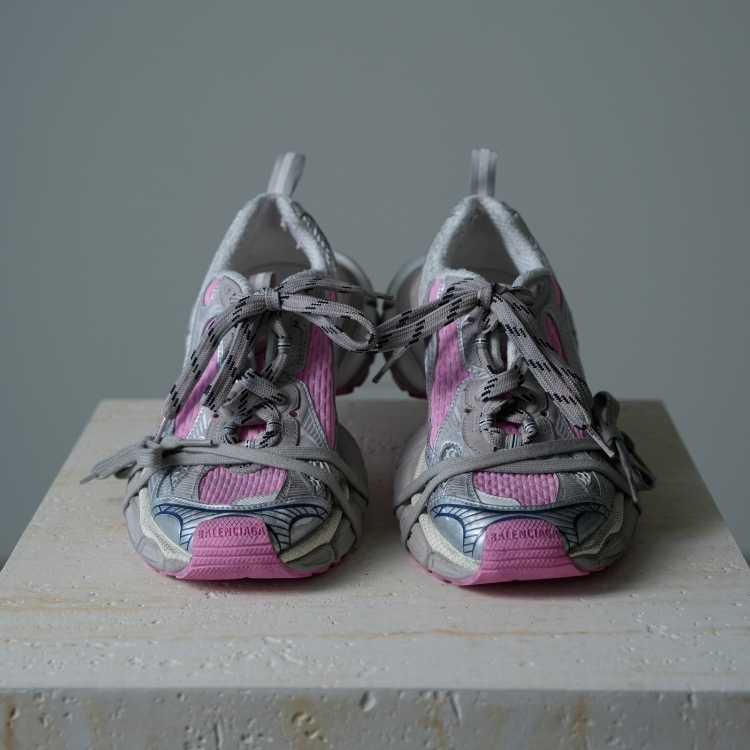 Balenciaga 粉色髒髒老爹鞋 39號