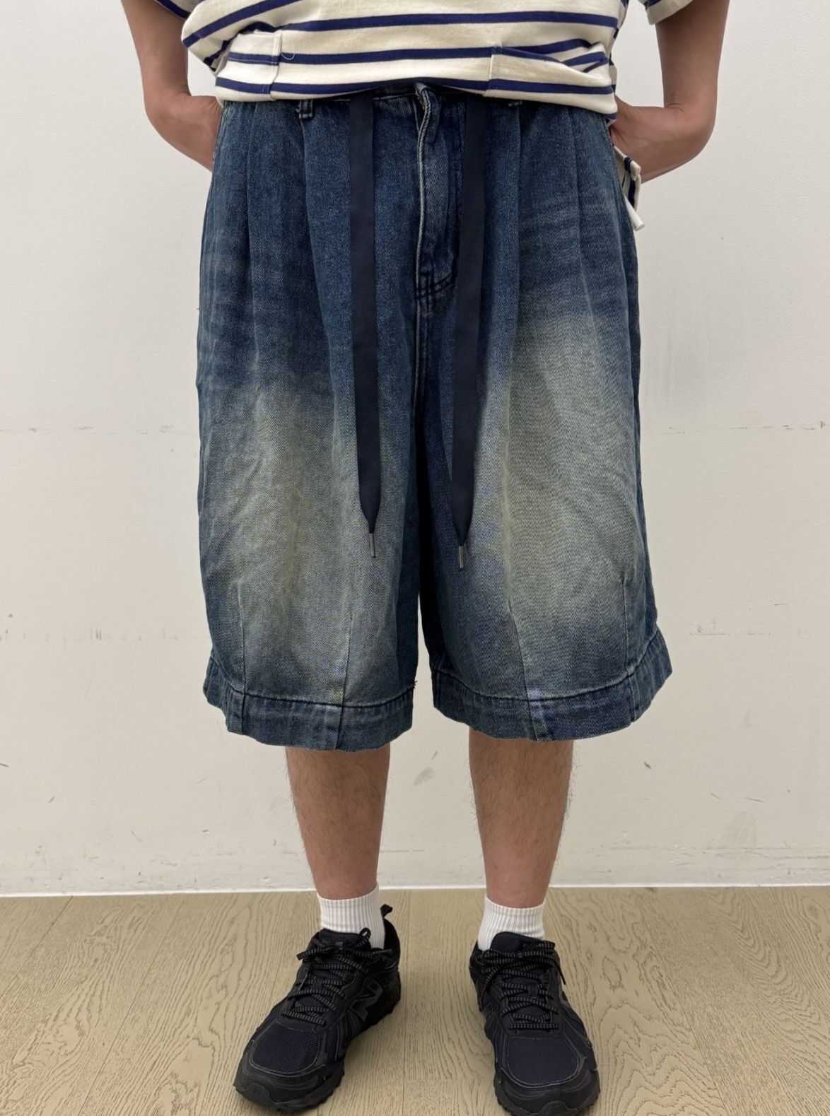 洗水牛仔短褲 FARMERS-078P