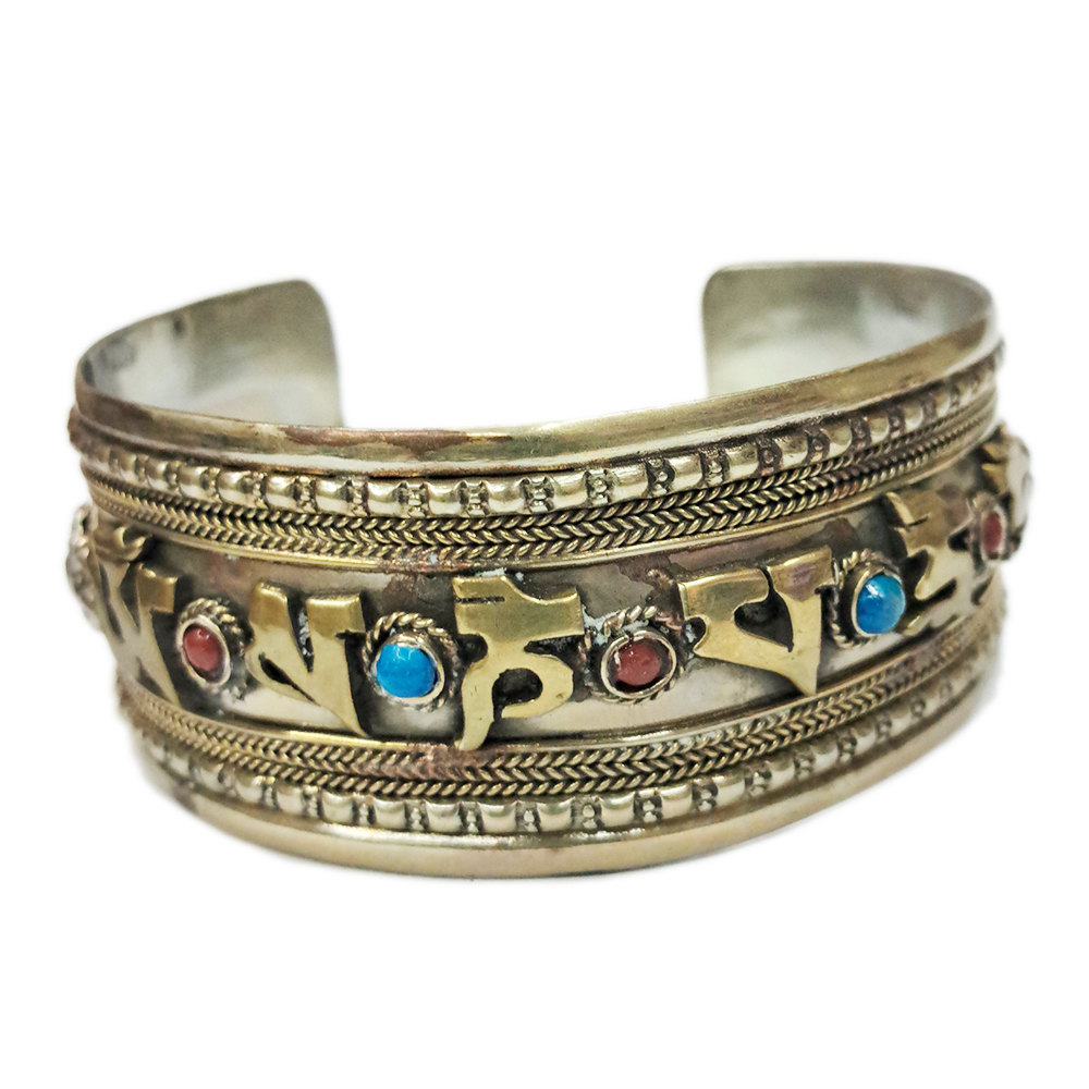 六字真言{銅}尼泊爾手環【十方】128848