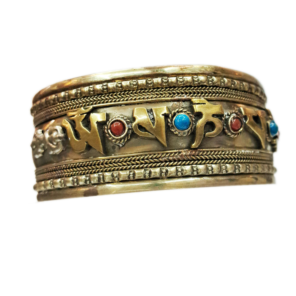 六字真言{銅}尼泊爾手環【十方】128848