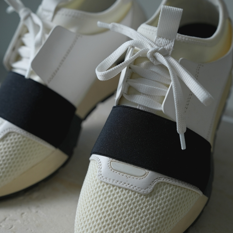 Balenciaga 白色網面休閒鞋 37號