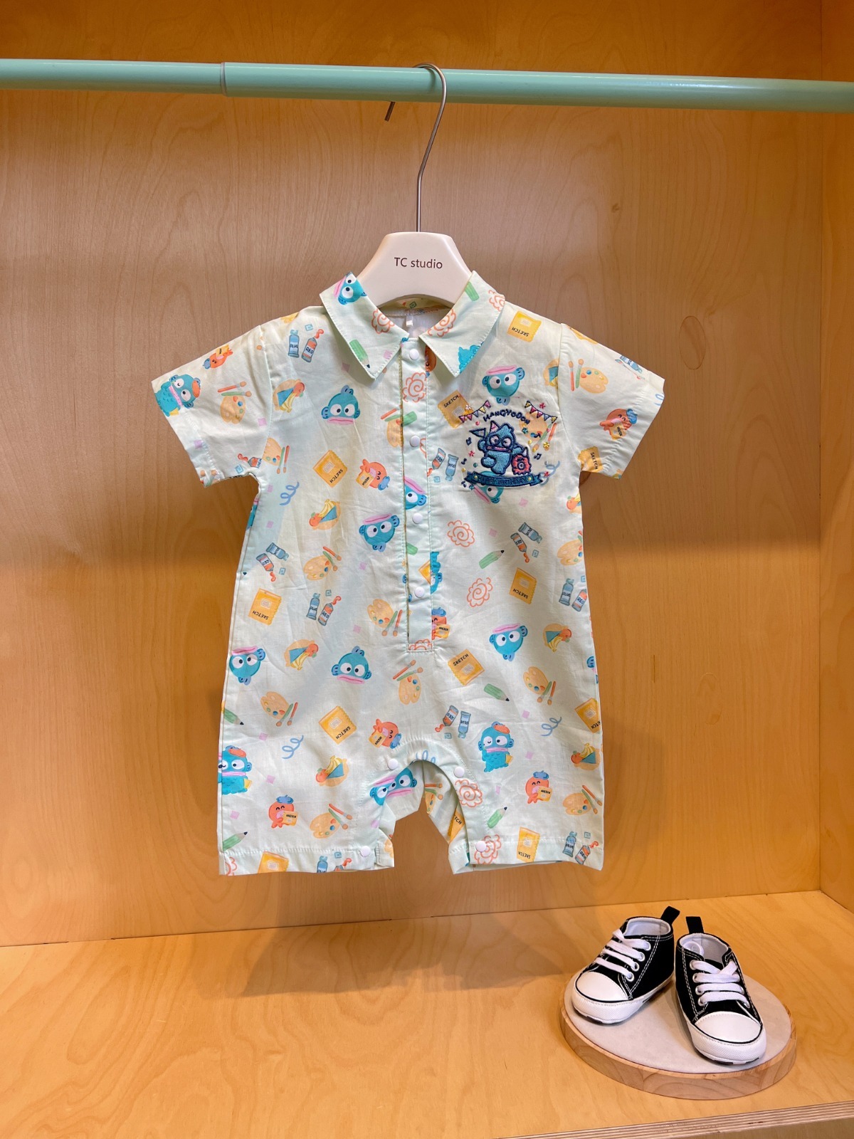 日單 夏季刺繡連身衣