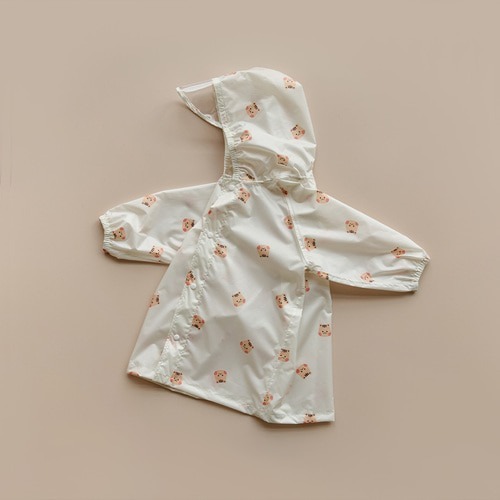 Rainy Day可愛松鼠一體式雨衣☔