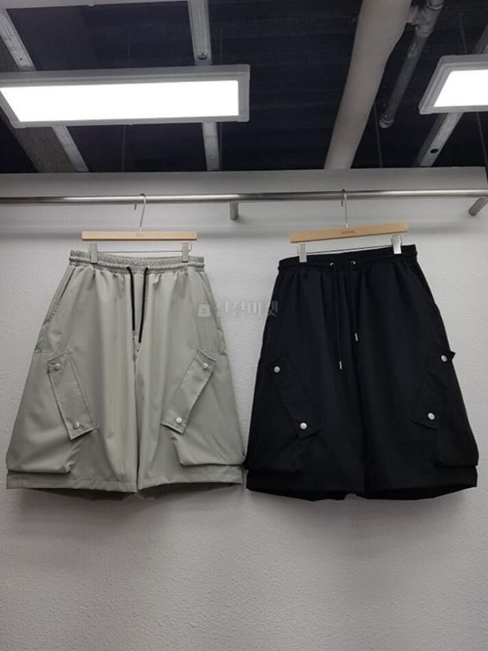 淨色工裝短褲 GAME-065P