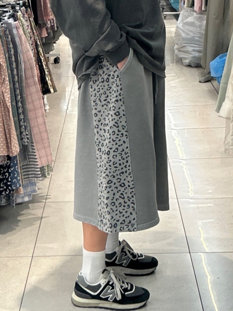 拼豹紋短褲 TGAME-067P