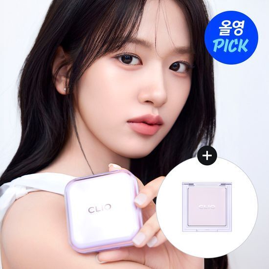 《19C現貨》CLIO kill cover mesh blur cushion+ refill set with finish powder