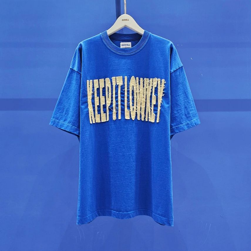 OverSize英文字短袖Tee COVILL-195T