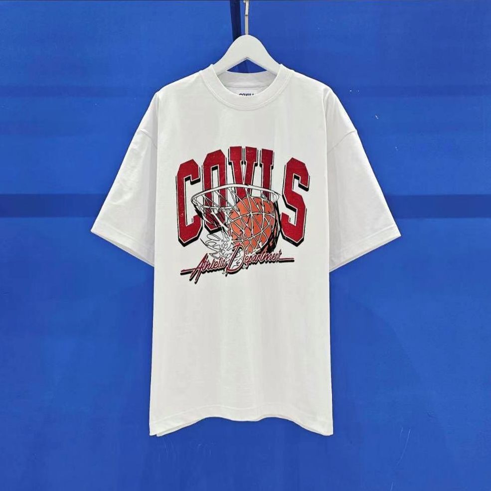 OverSize英文字圖案短袖Tee COVILL-196T