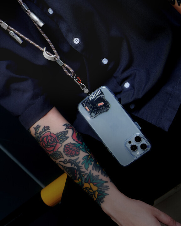 SKINARMA Mecha 通用手機掛繩夾片