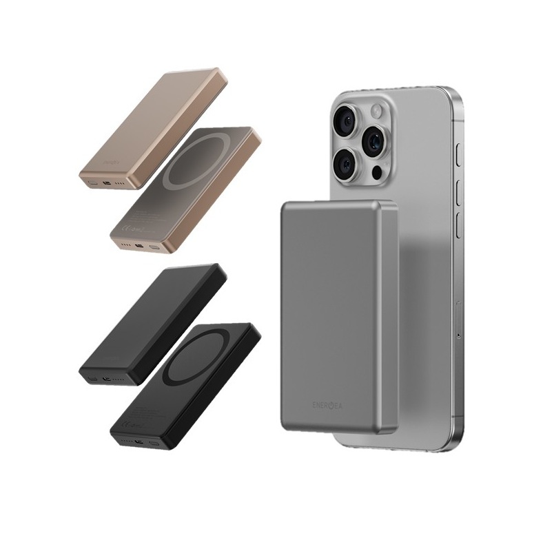 ENERGEA AluPac 10000mAh 磁吸鋁殼無線快充行動電源