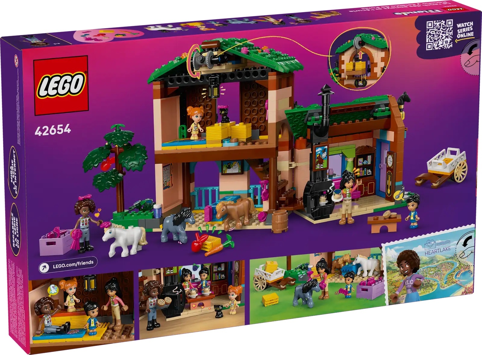 樂高 42654 小馬牧場和馬廄 ｜ LEGO Friends 系列 ｜ 飛米樂高專賣店