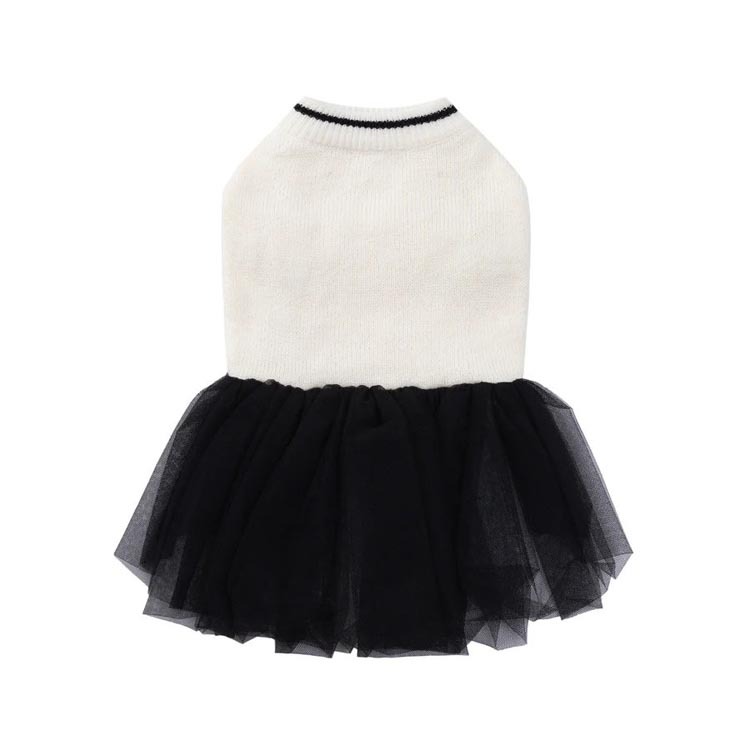 Over Glam - 紗裙毛衣