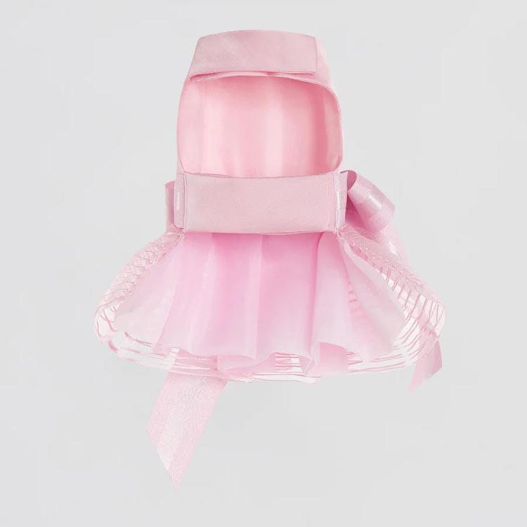 Over Glam - 蝴蝶結百褶裙洋裝