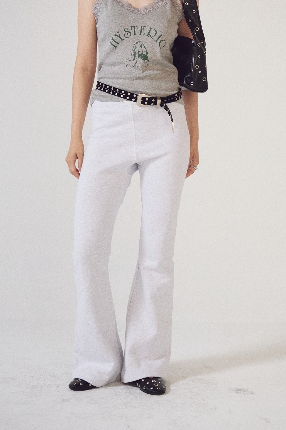 不想脫掉 舒適棉質喇吧褲