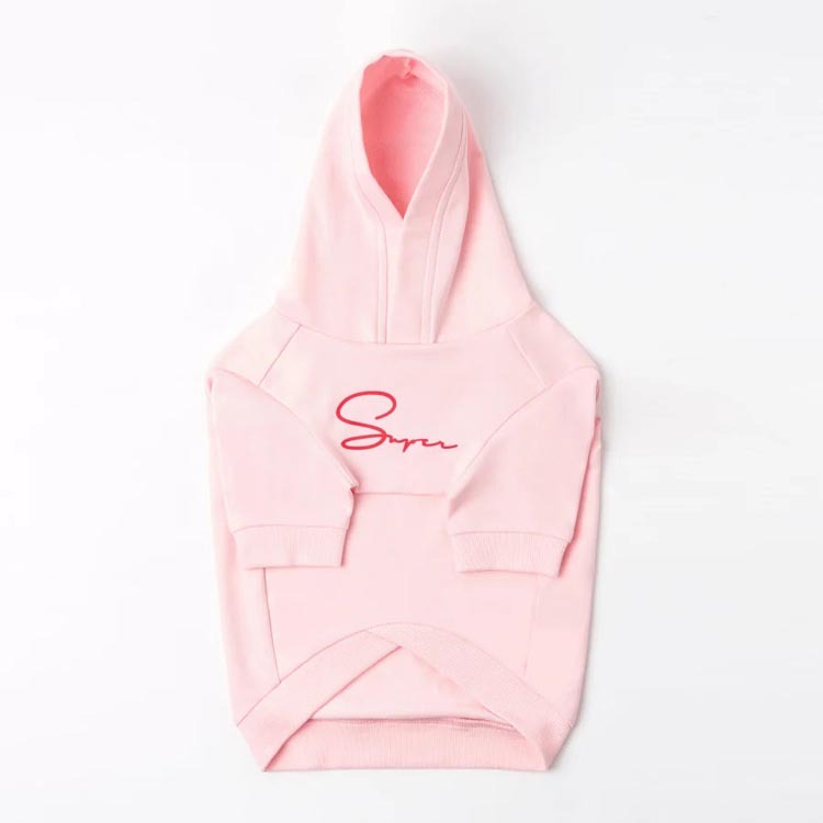 Over Glam - Super 連帽衫 - 粉