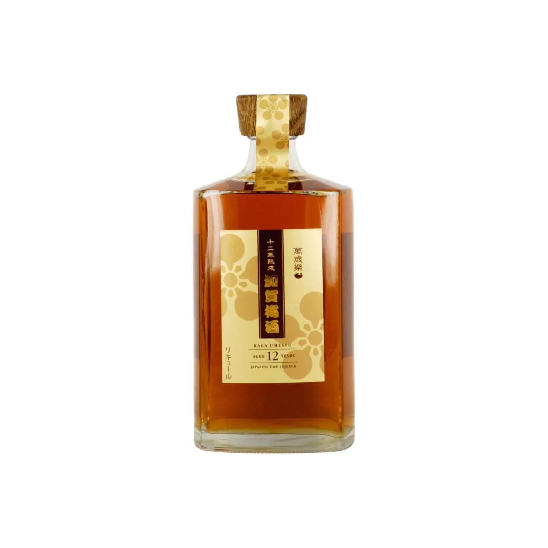 小堀酒造萬歲樂加賀梅酒12年熟成 (金色木盒) 750ml