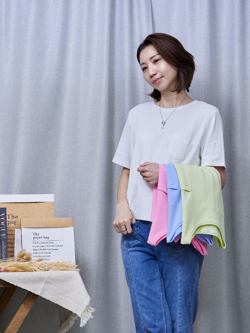 輕鬆穿出小俐落|夏日穿搭就靠這件有挺度棉T