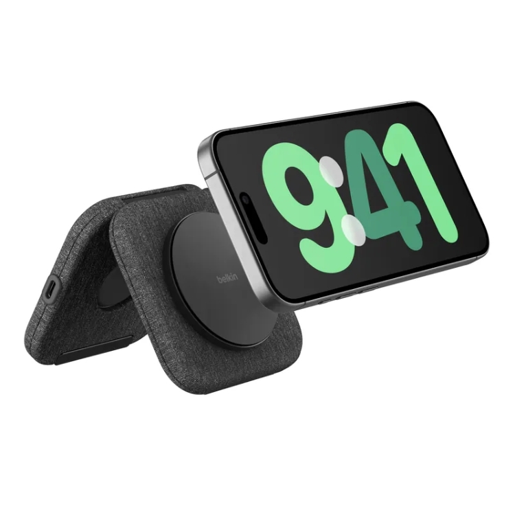 Belkin BoostCharge Pro Qi2 2合1 旅行磁吸充電板 15W