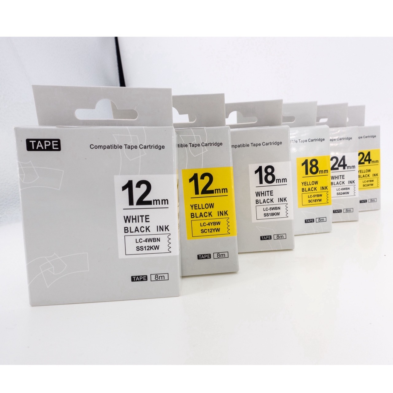 EPSON 愛普生 LW-600P LW-K400 副廠 12mm 18mm 8mm 標籤帶 色帶 標籤機 自黏 貼紙