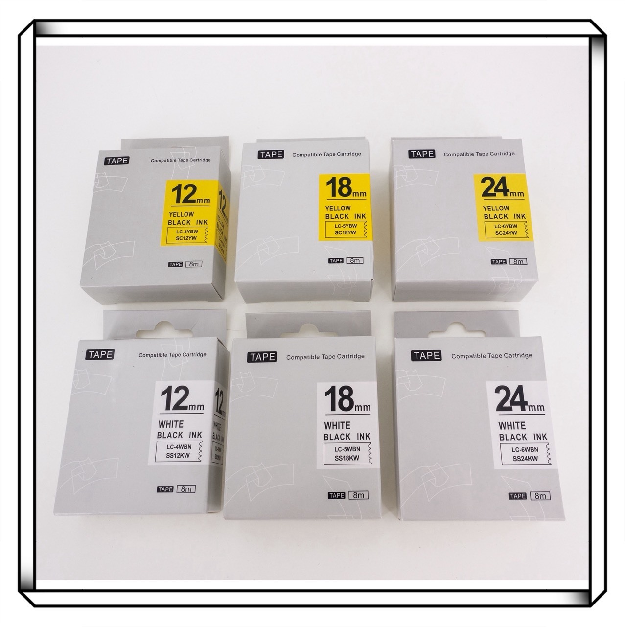 EPSON 愛普生 LW-600P LW-K400 副廠 12mm 18mm 8mm 標籤帶 色帶 標籤機 自黏 貼紙