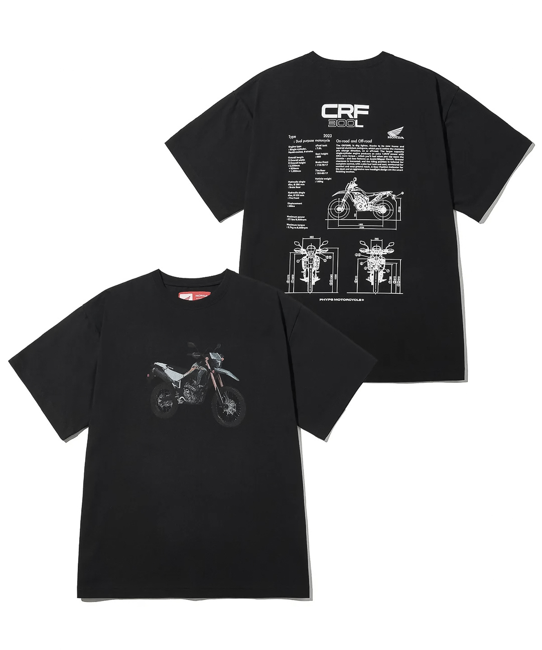 『燃起你的本田魂 🔥』Honda CRF 300 圖案短踢