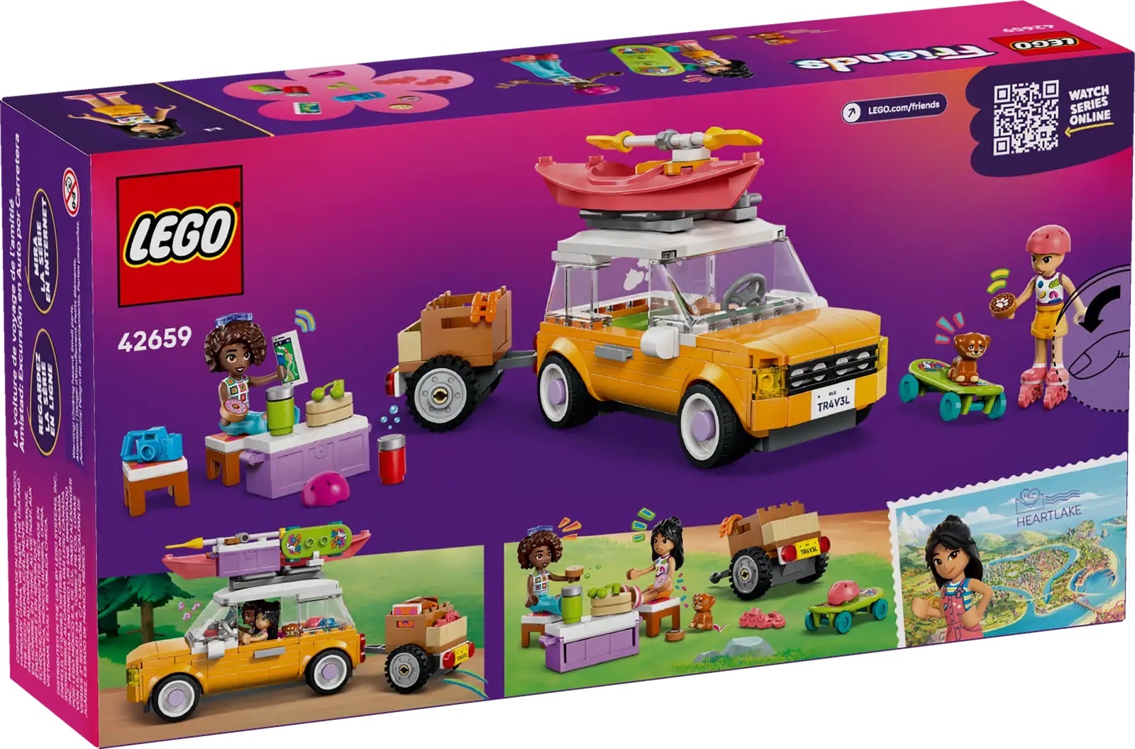 樂高 42659 友誼公路旅行車 ｜ LEGO Friends 系列 ｜ 飛米樂高專賣店