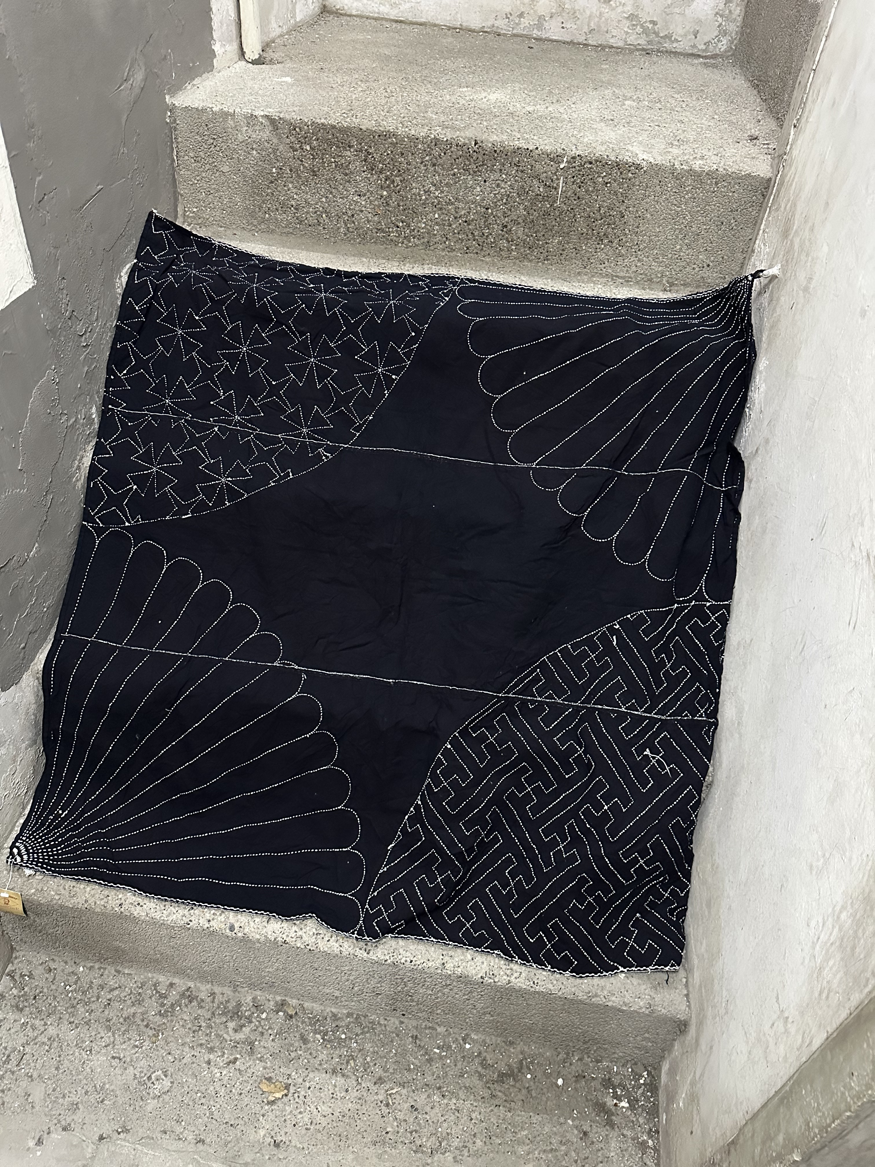 Aizome Sashiko Cloth 102×102cm