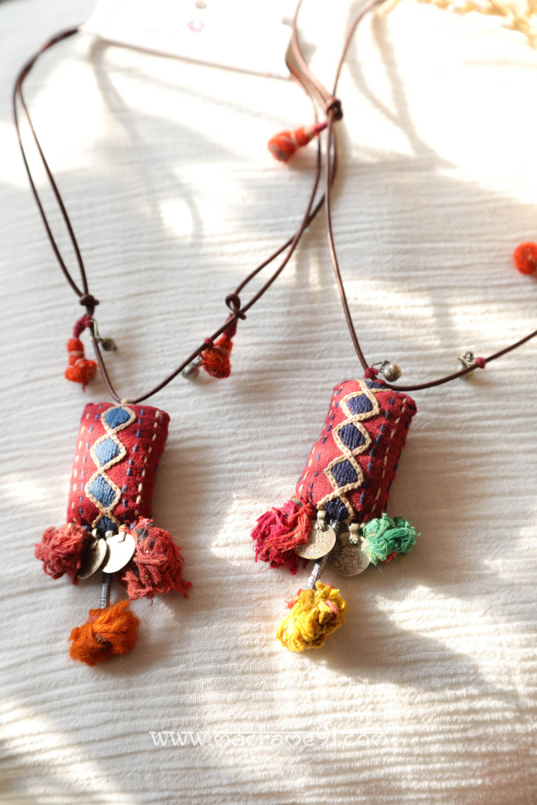 Macrame ACC - 民族風頸鍊 - J0449 (0228)