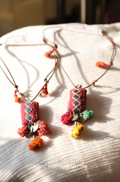 Macrame ACC - 民族風頸鍊 - J0449 (0228)