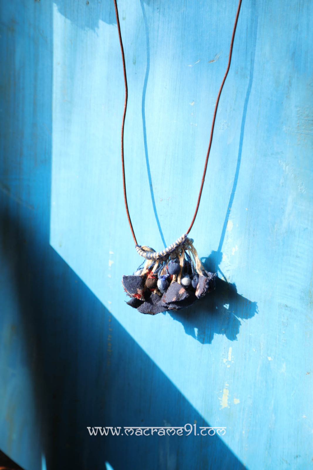 Macrame ACC - 民族風頸鏈 - J0454 (0228)