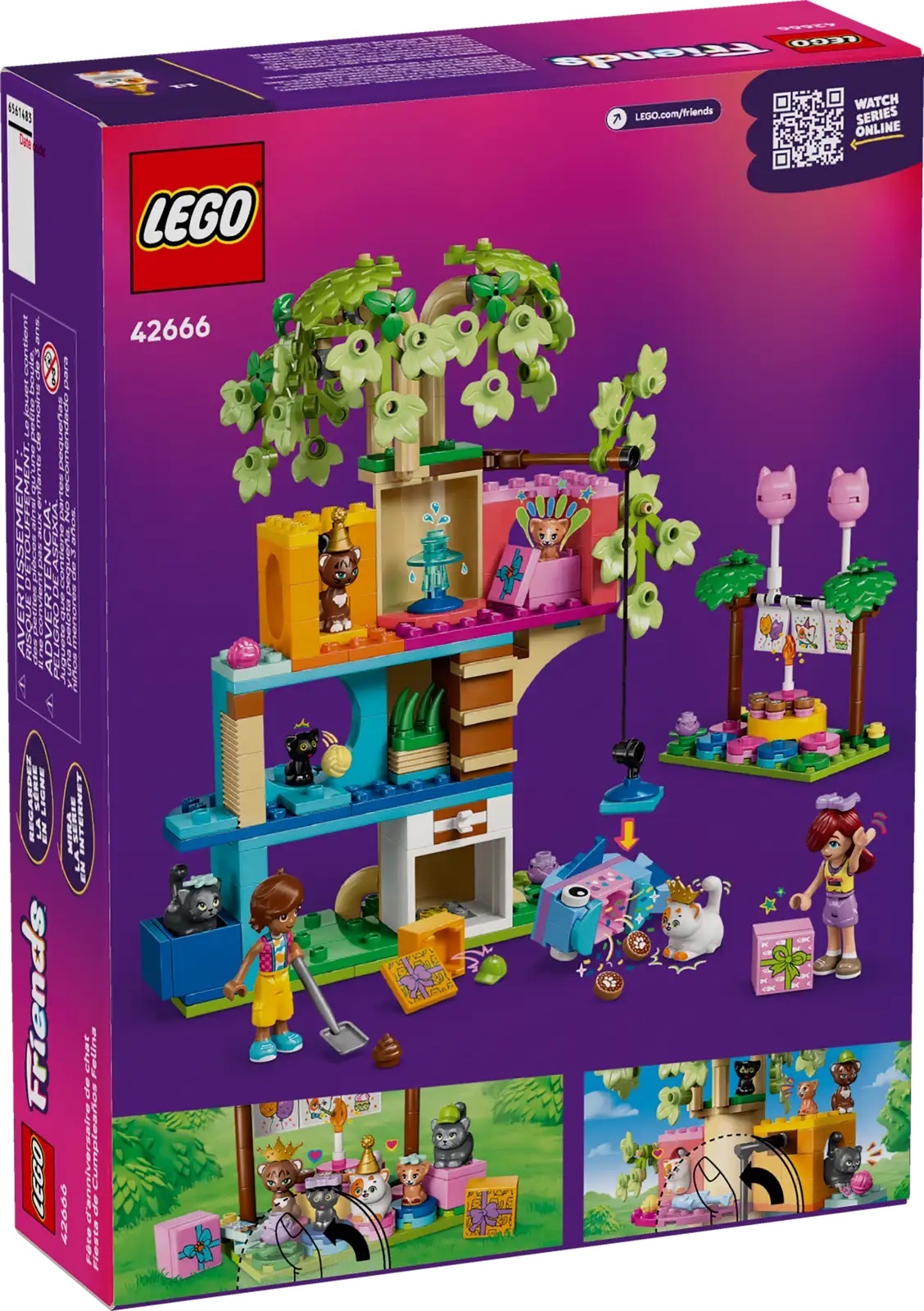 樂高 42666 貓咪生日派對 ｜ LEGO Friends 系列 ｜ 飛米樂高專賣店