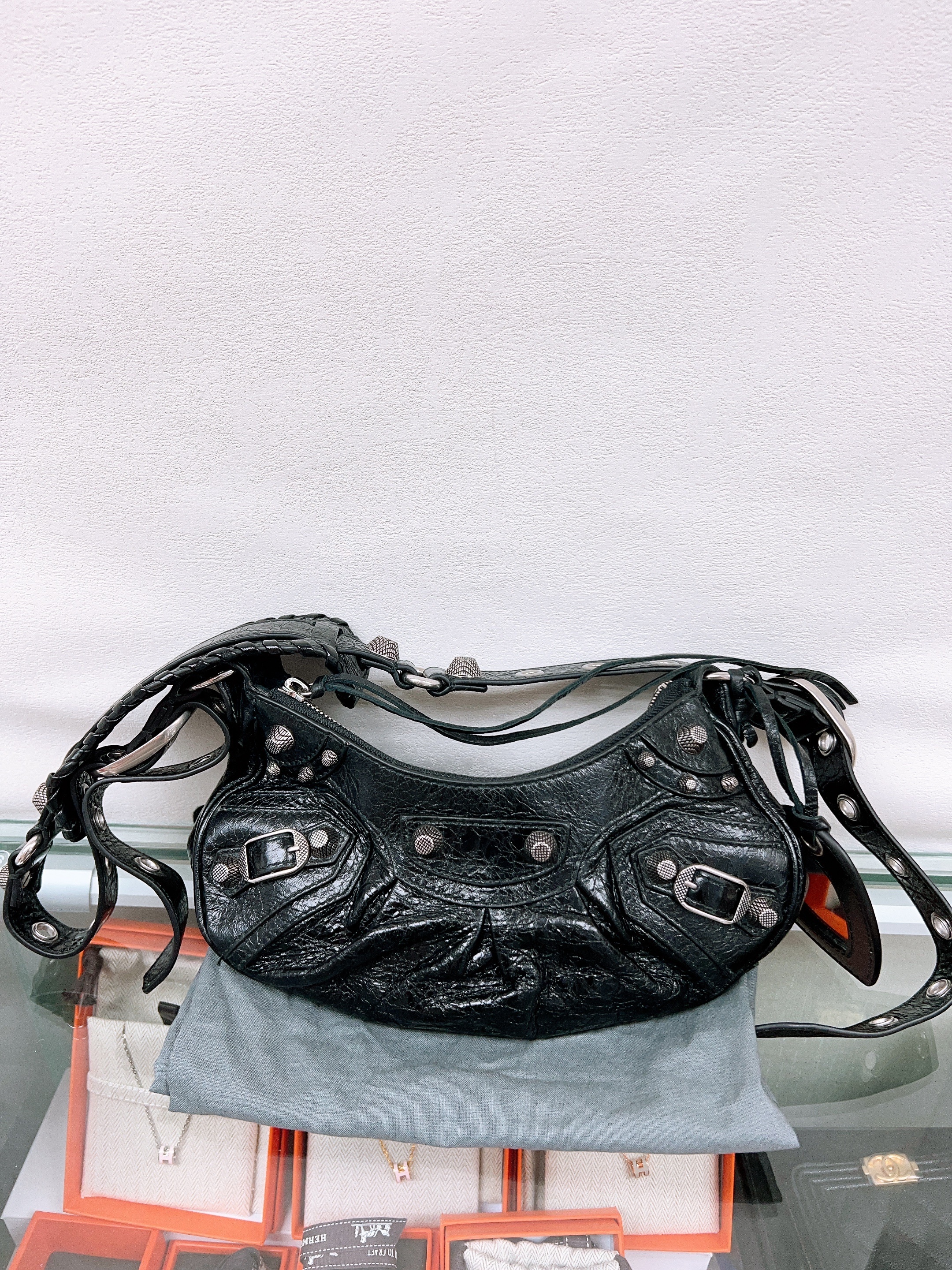 Balenciaga le cagole XS black