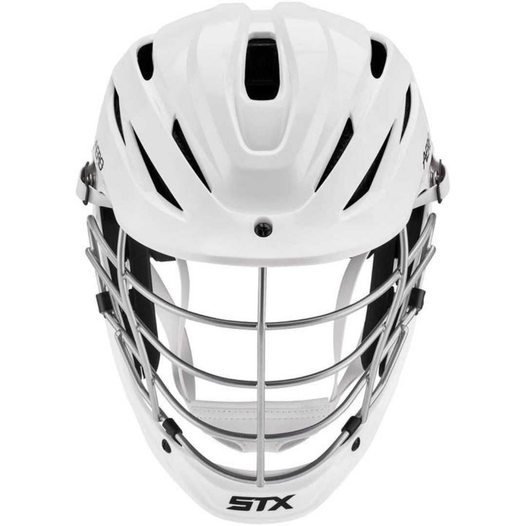 STX Aero White Lacrosse Helmet