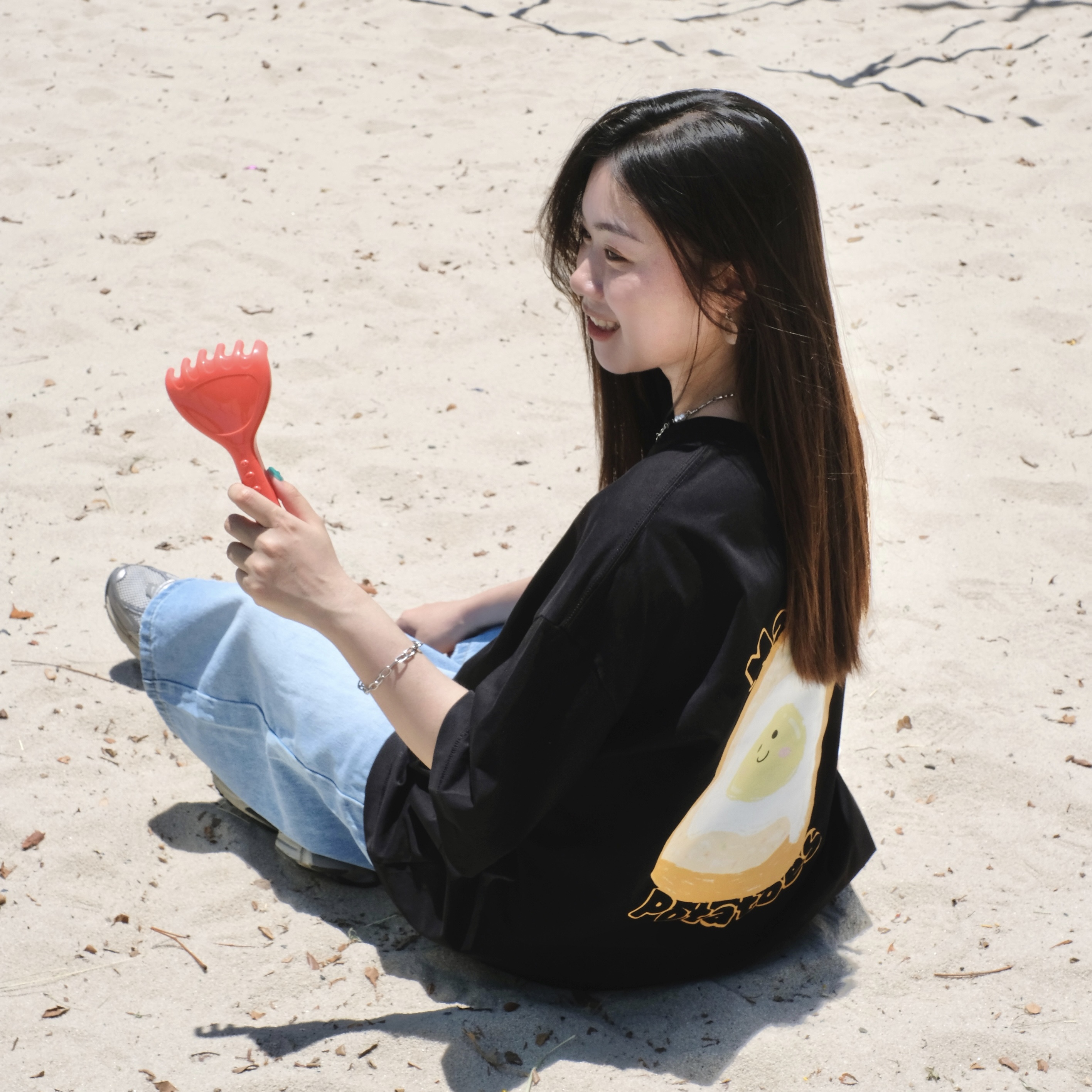 （現貨）FASHIONJUMP Sorona® Cool Tee 涼感抗菌 / Mashed Potatoes 薯泥蛋吐司 短Tee