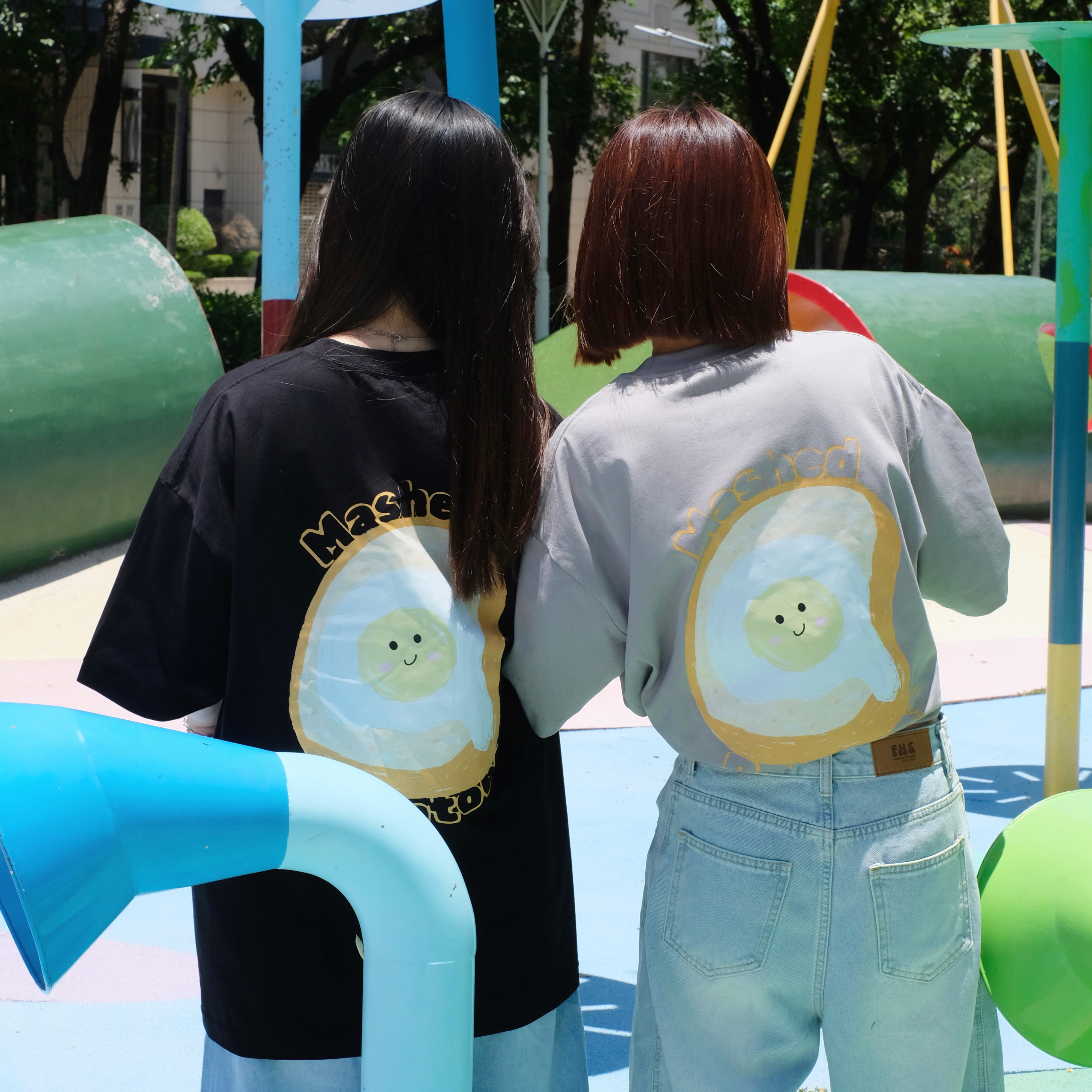 （現貨）FASHIONJUMP Sorona® Cool Tee 涼感抗菌 / Mashed Potatoes 薯泥蛋吐司 短Tee