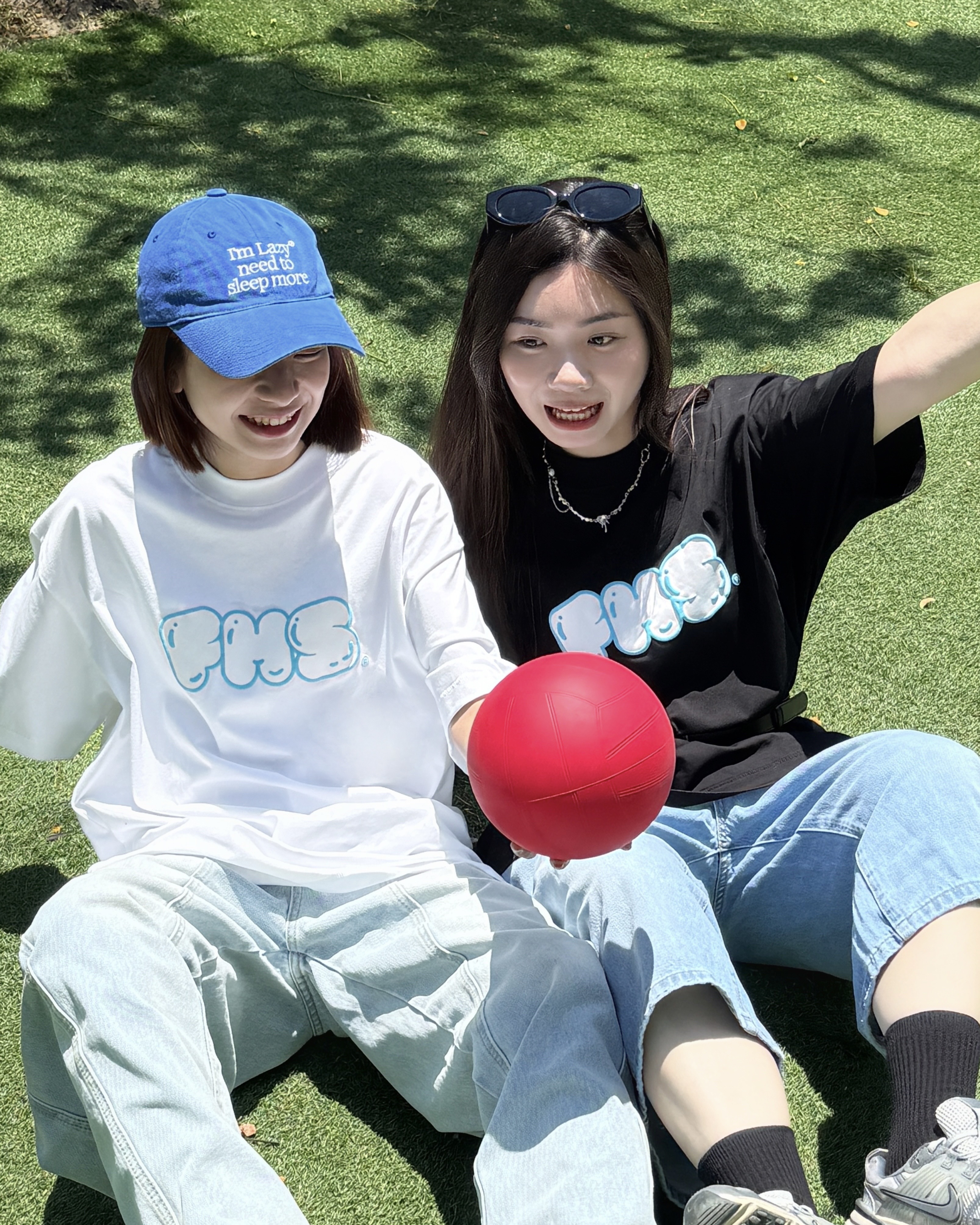 （現貨）FASHIONJUMP Sorona® Cool Tee 涼感抗菌 / 夏日藍 滾邊發泡 短Tee